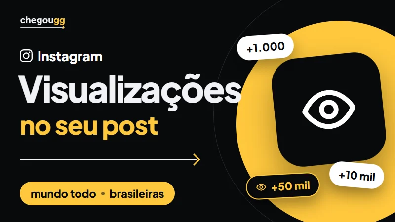 Visualizações Instagram