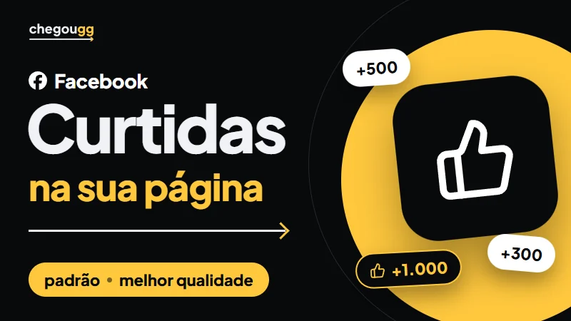 Curtidas na página Facebook