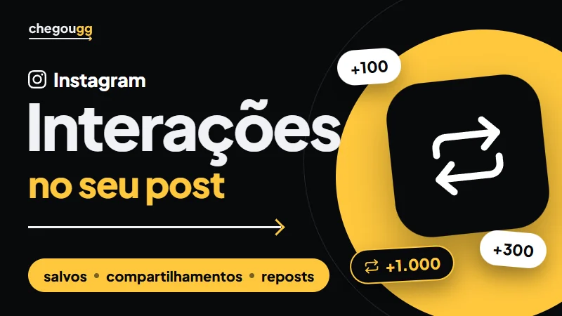Salvos, compartilhamentos e reposts Instagram