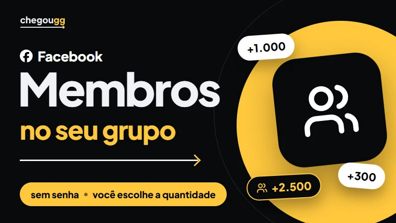 Membros de grupo Facebook