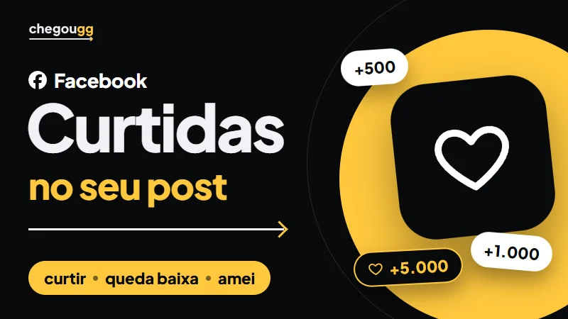 Curtidas no post Facebook