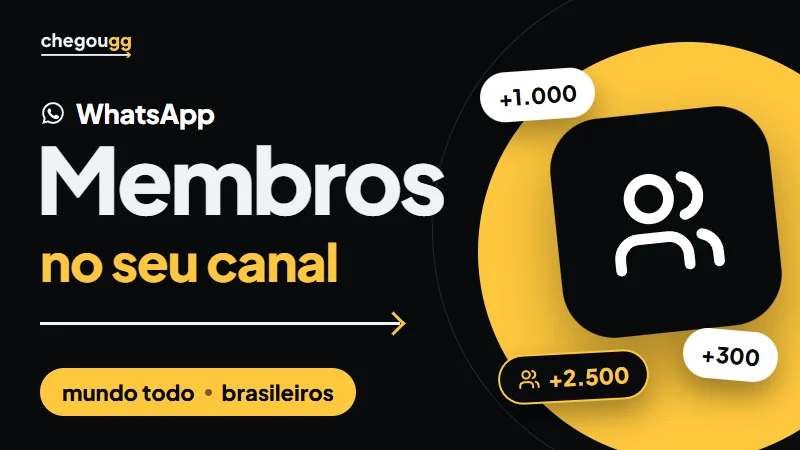 Membros do canal WhatsApp