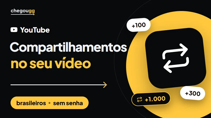 Compartilhamentos YouTube
