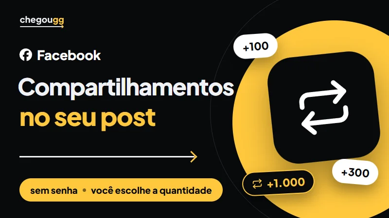 Compartilhamentos Facebook